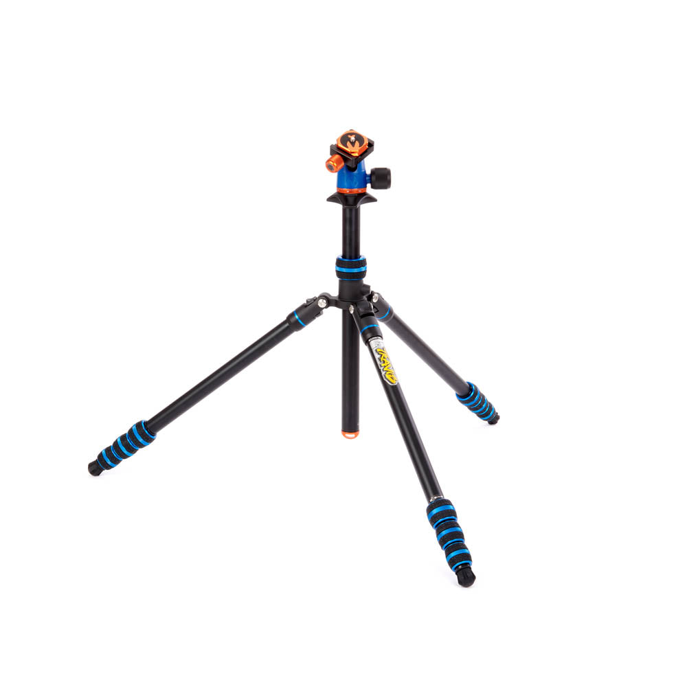 Cosa a 3 zampe, 3 Legged Thing Punks Travis 2.0 Treppiede in lega di magnesio con testa a sfera AirHed Neo 2.0 - Blu