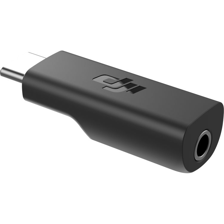 DJI, Adattatore microfono DJI da USB-C a 3,5 mm per Pocket 2 e Osmo Pocket