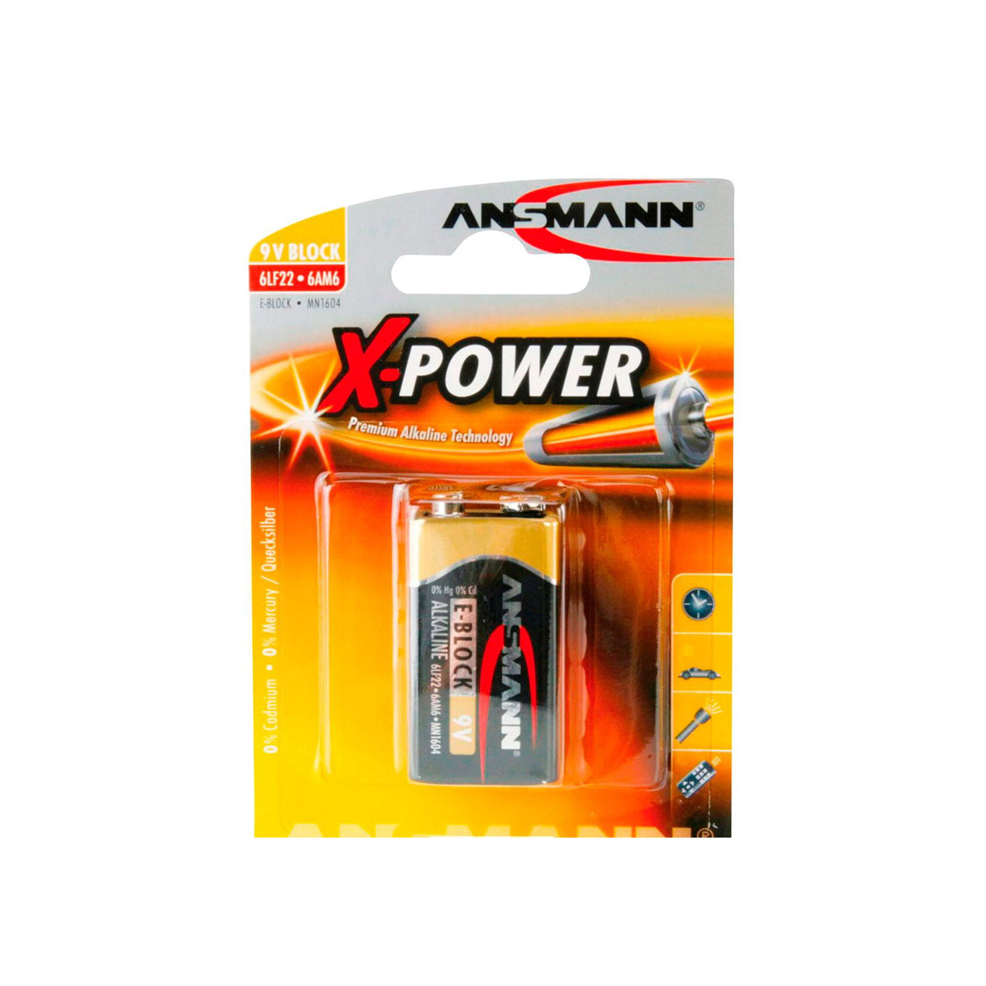 Ansmann, Batteria Ansmann X-Power 9V