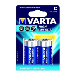 Varta, Batteria Varta ad alta energia C (confezione da 2)