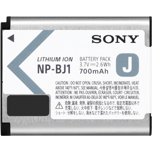 Sony, Batteria agli ioni di litio Sony NP-BJ1 da 3,7 V, 700 mAh