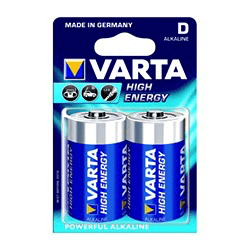 Varta, Batterie D ad alta energia Varta (confezione da 2)