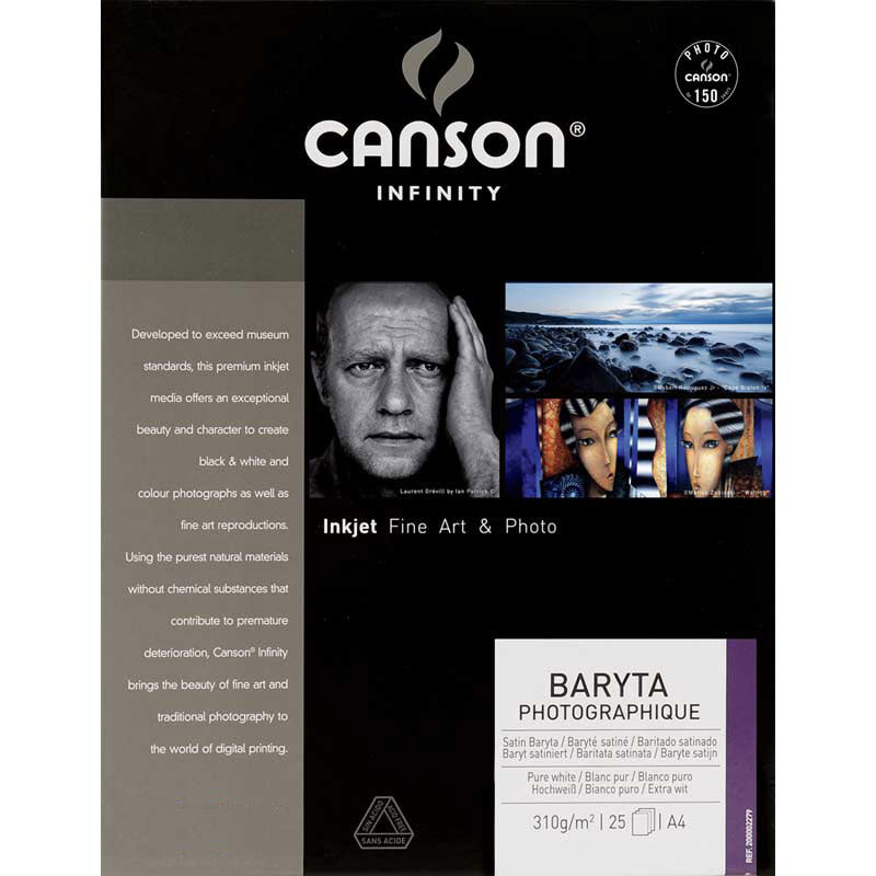 Canson, Canson Infinity Baryta Photographique II, 11 x 17" - 25 fogli