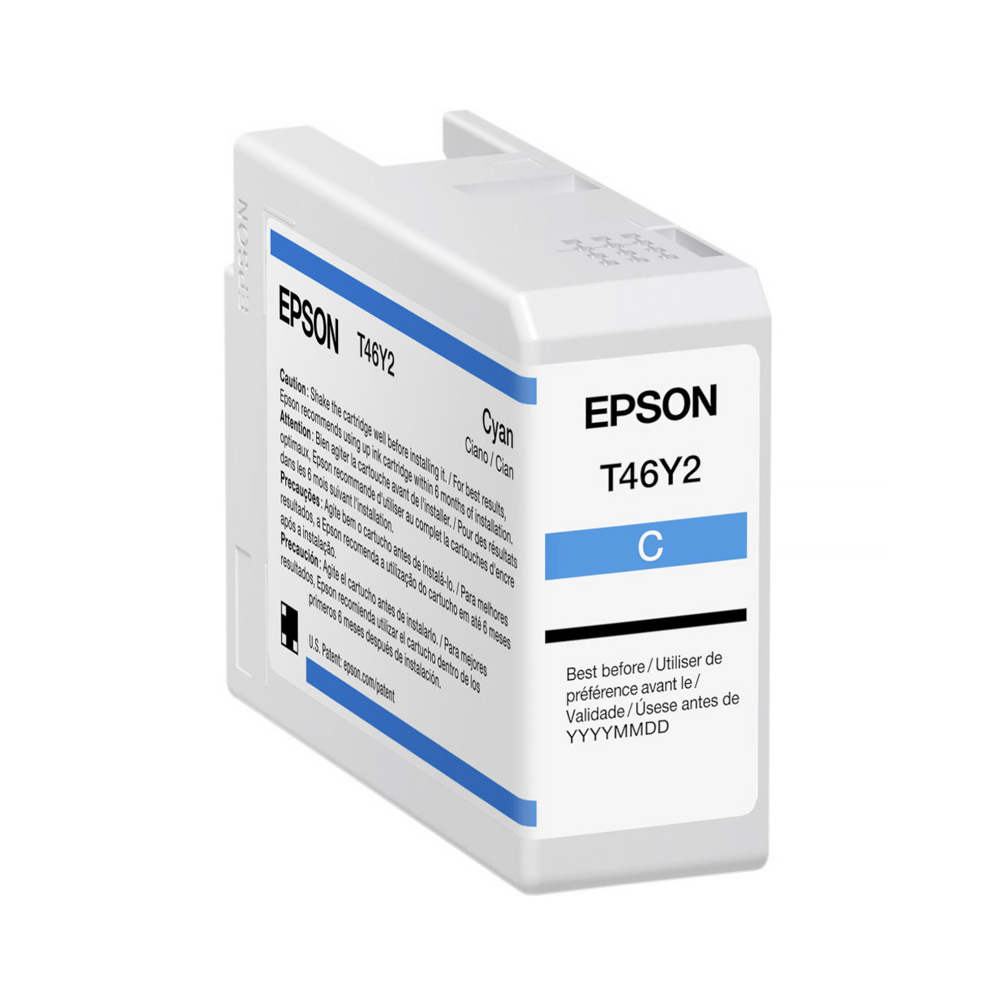 Epson, Cartuccia d'inchiostro Epson T46Y UltraChrome Pro10 Ciano per stampante SureColor P900 - 50 ml