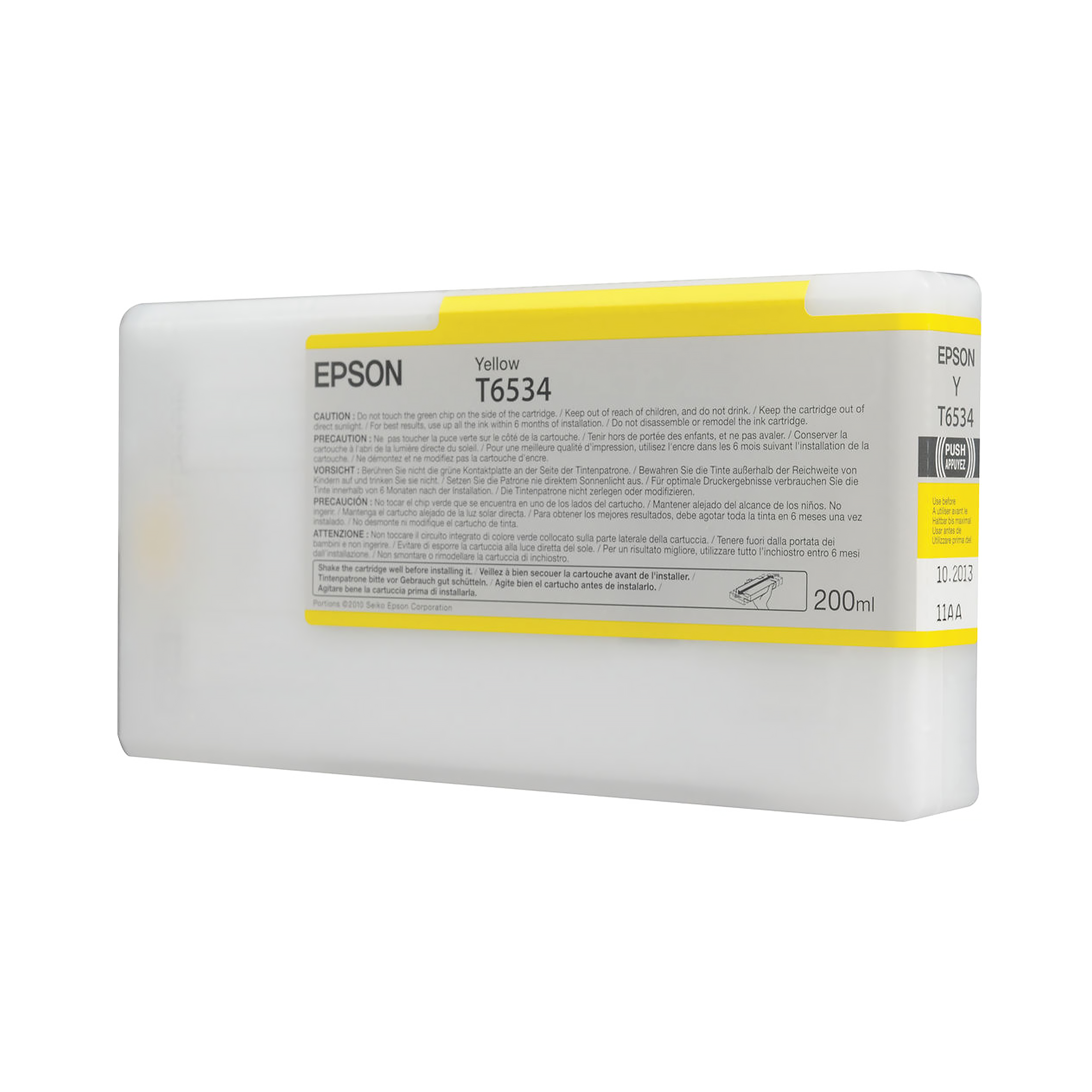 Epson, Epson T653400 Cartuccia d'inchiostro giallo UltraChrome HDR per stampanti Stylus Pro 4900 - 200mL