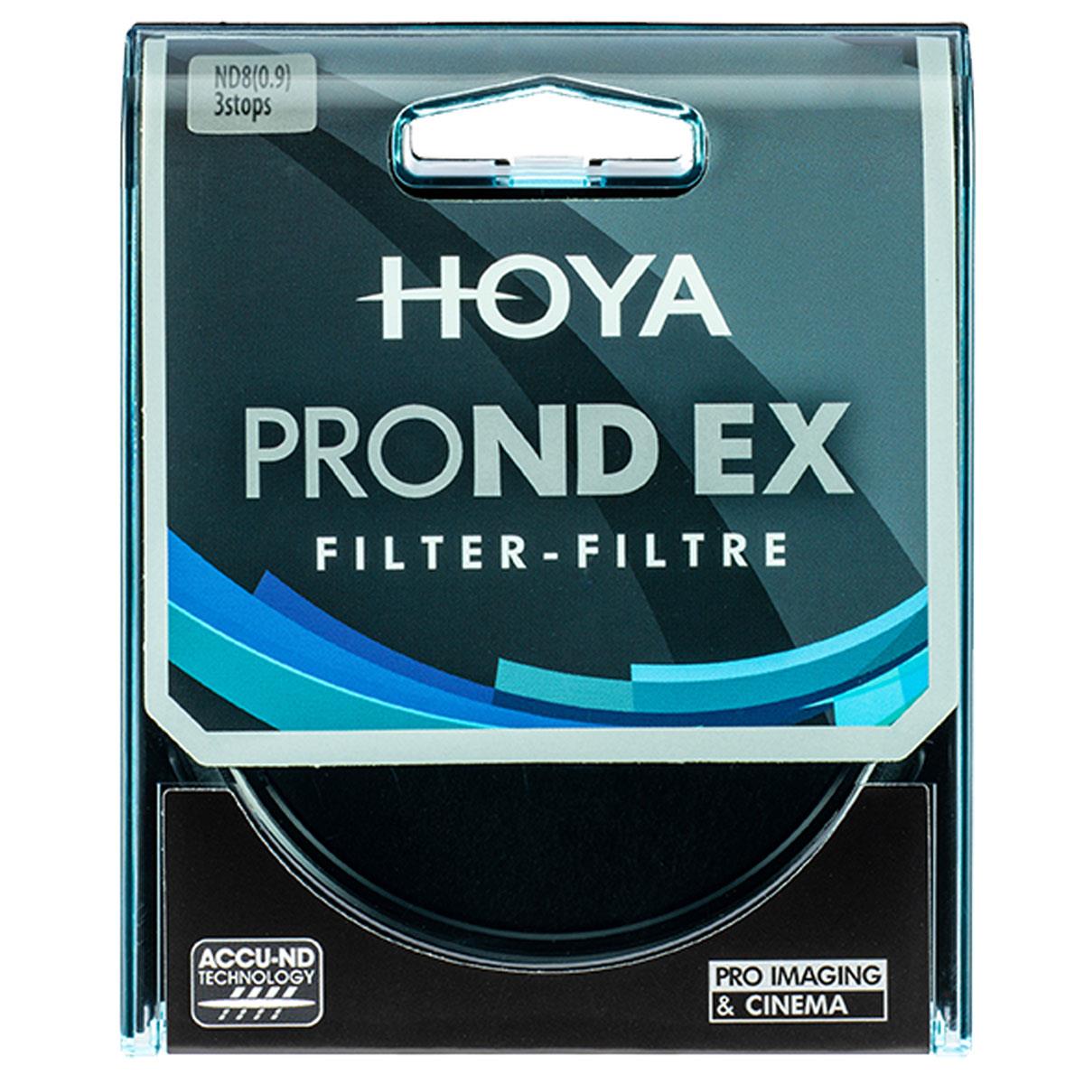 Hoya, Filtro Hoya 49 mm ProND EX 8 a densità neutra 0,9 3 stop