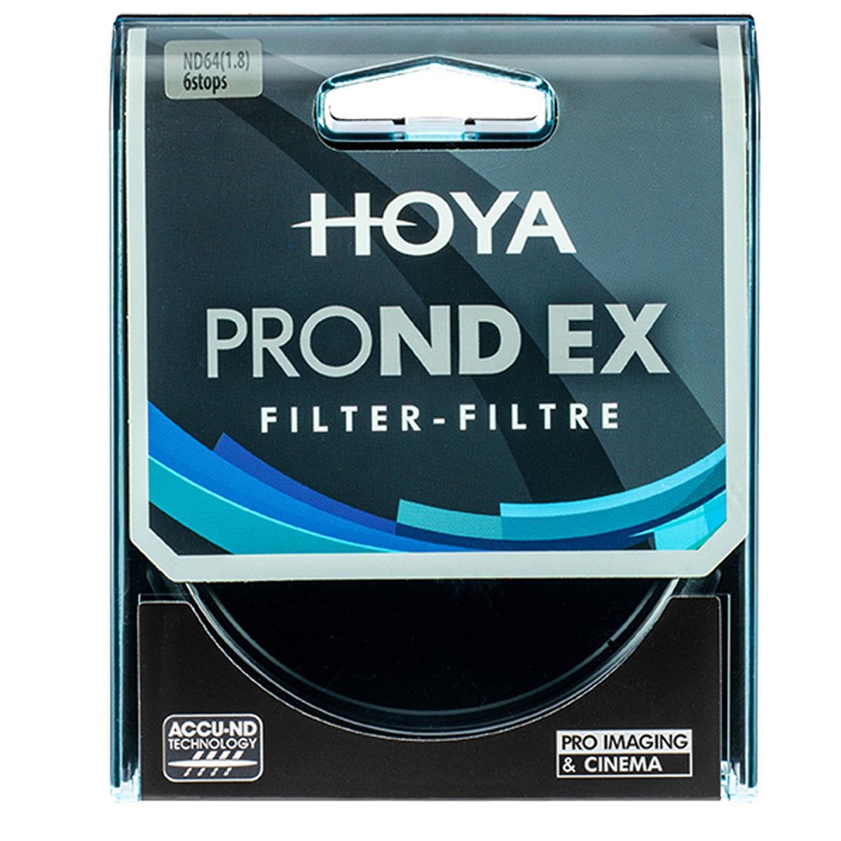 Hoya, Filtro Hoya 67 mm ProND EX 64 a densità neutra 1,8 6 stop