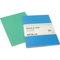 Hahnemuhle, Hahnemühle Set di quaderni blu/verde A6 40p per schizzi e note