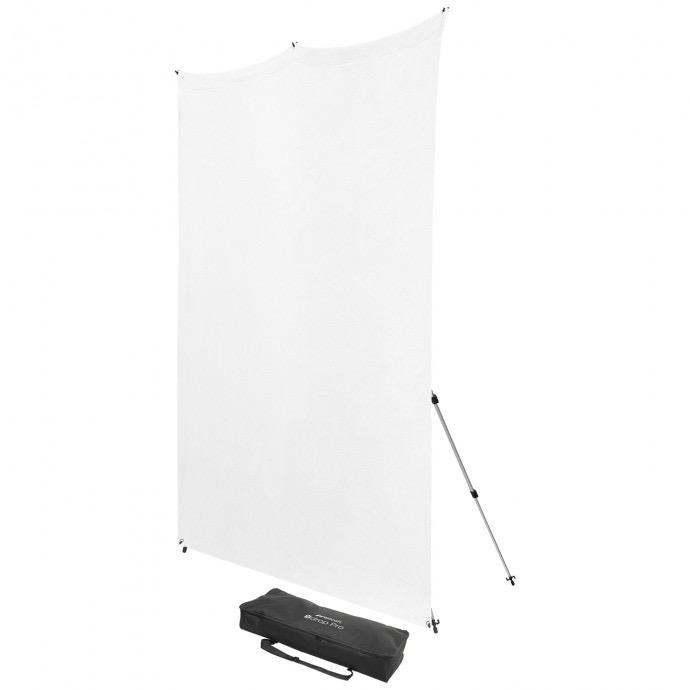 Westcott, Kit fondale X-Drop Pro resistente alle rughe - Bianco High-Key (8' x 8')