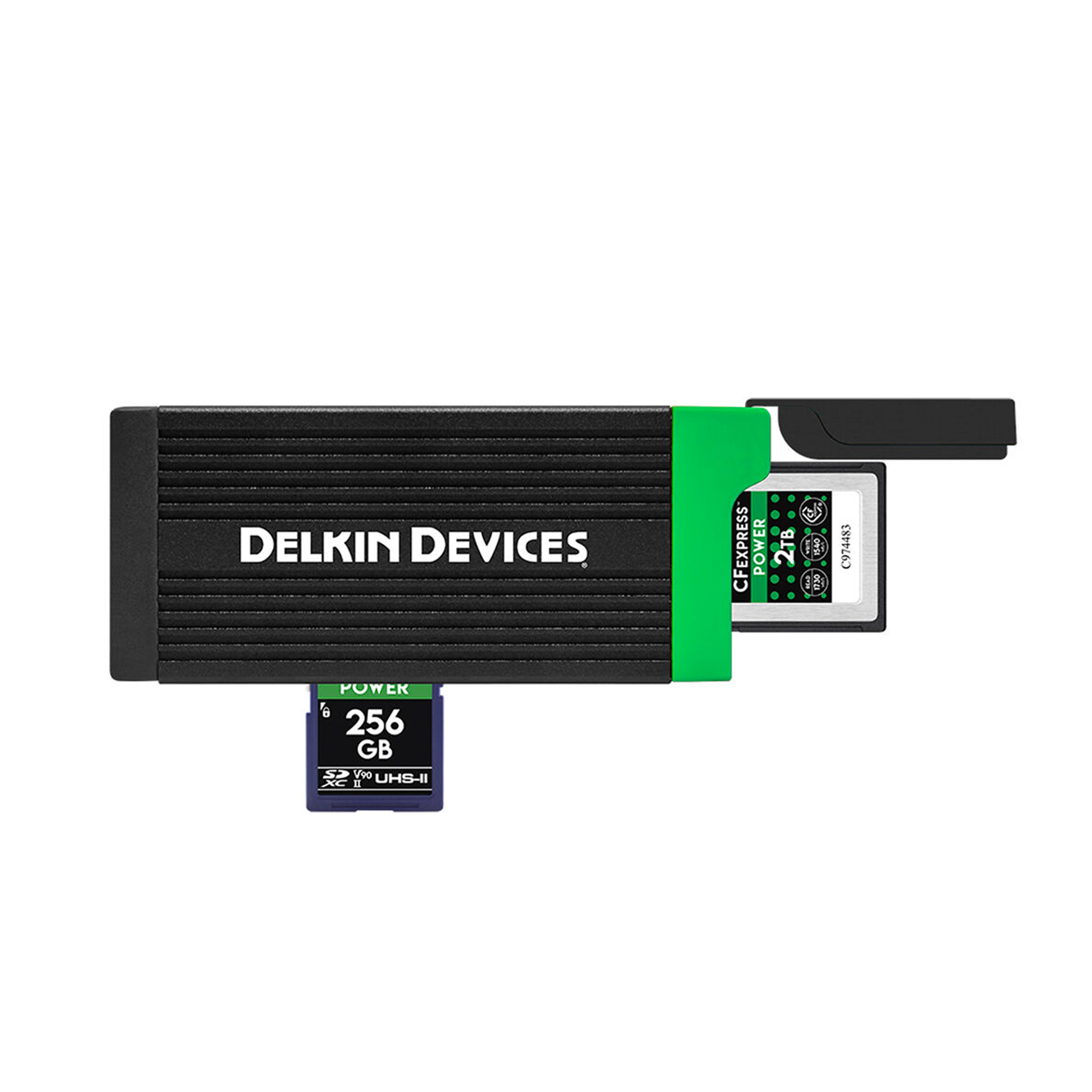 Dispositivi Delkin, Lettore di schede di memoria USB 3.2 CFexpress Type B e SD UHS-II di Delkin Devices