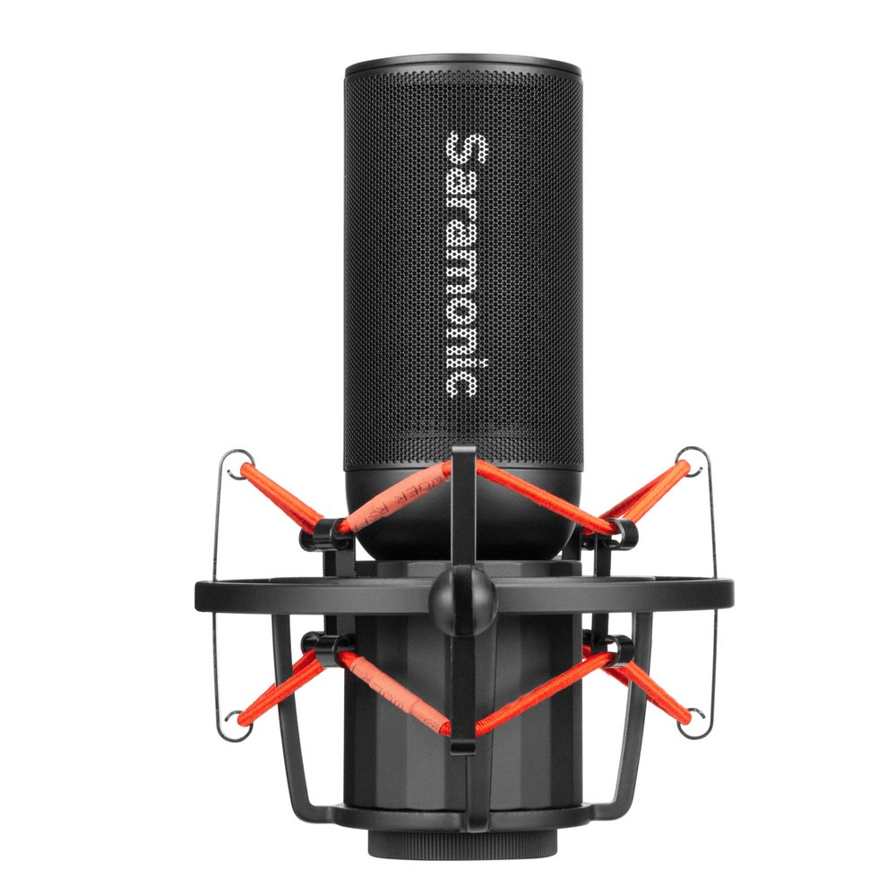 Saramonica, Microfono a condensatore a diaframma largo supercardioide Saramonic con supporto antiurto e filtro pop