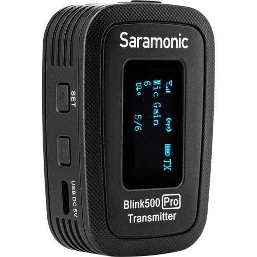 Saramonica, Microtrasmettitore Saramonic a 2,4 GHz con lavalier omnidirezionale per Blink 500 Pro RX, RXDI e RXUC