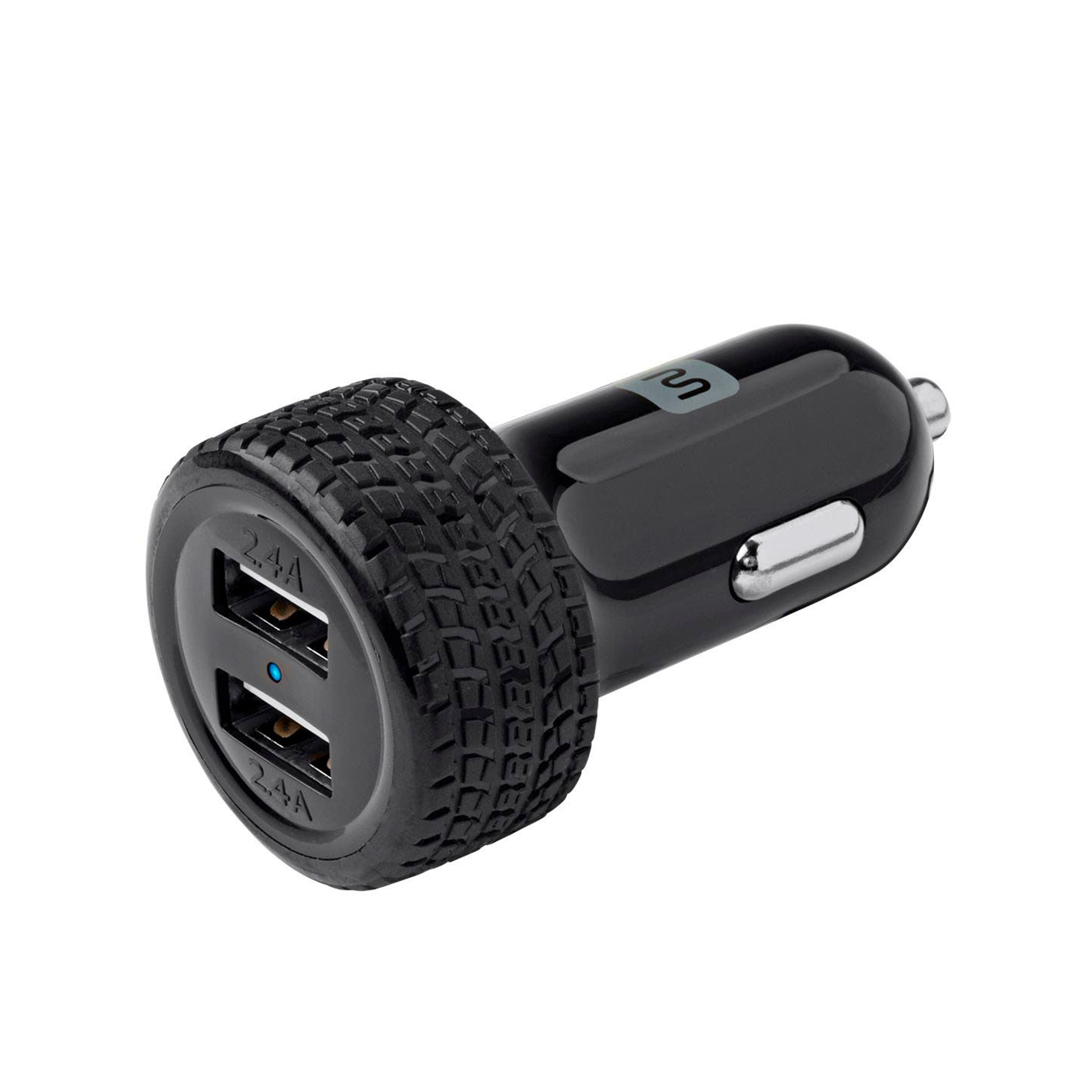 MONOPRICE, Monoprice Select Plus Caricabatterie da auto USB, 2 porte, uscita 4,8 A per iPhone, Android e dispositivi Galaxy