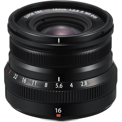 Fujifilm, Obiettivo FUJIFILM XF 16 mm f/2,8 R WR (nero)