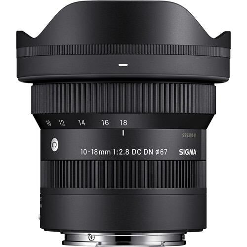 Sigma, Obiettivo Sigma 10-18 mm F2.8 DC DN contemporaneo per Sony E-Mount