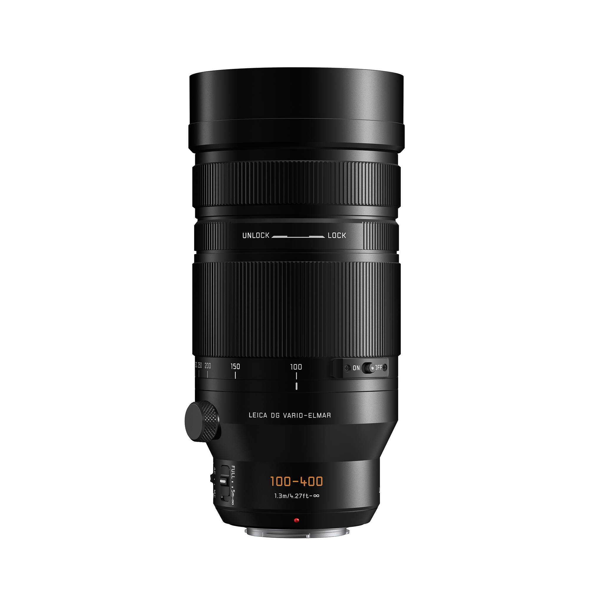 Panasonic, Panasonic Lumix Leica DG Vario-Elmar 100-400 mm f/4-6,3 II ASPH. Obiettivo POWER O.I.S.