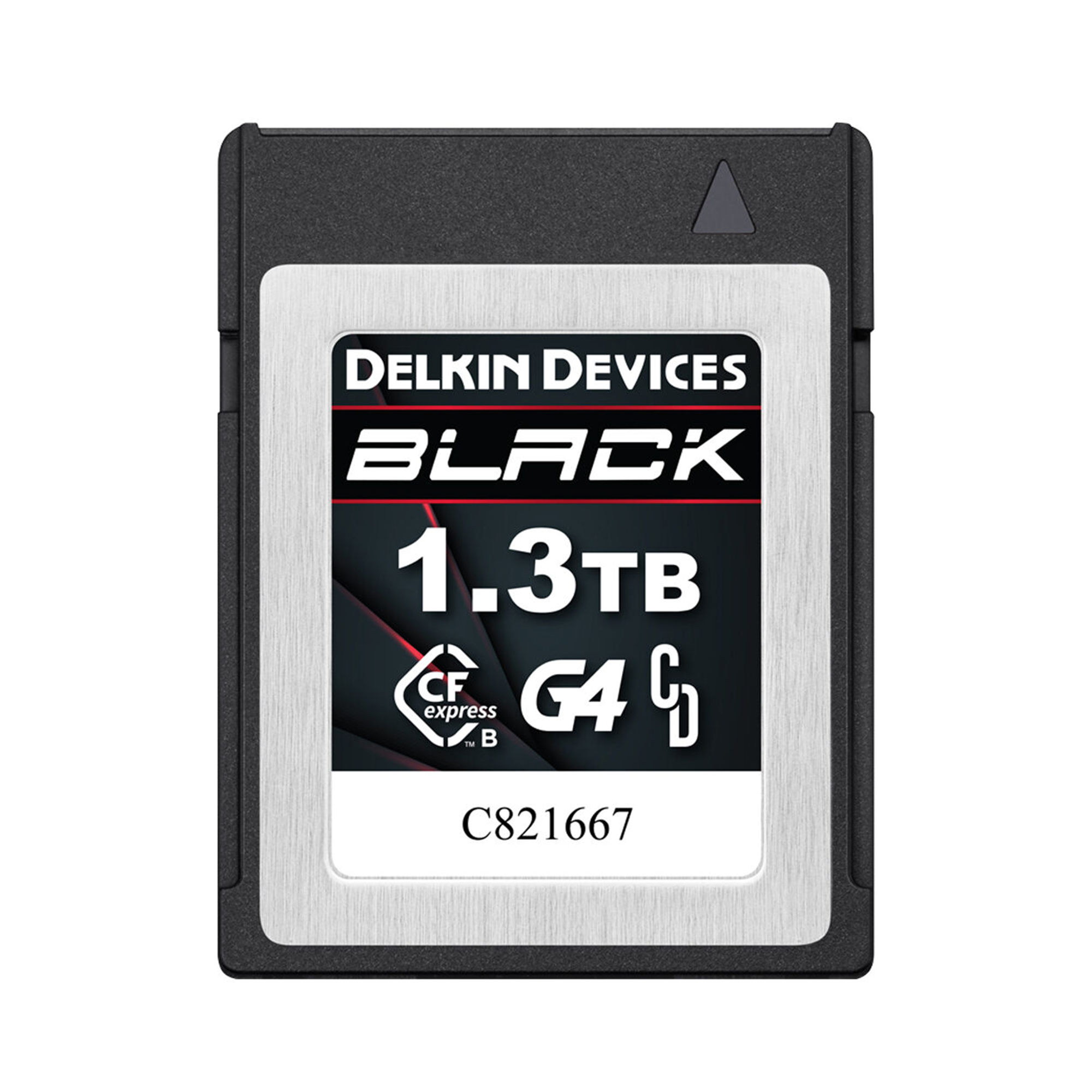 Dispositivi Delkin, Scheda di memoria CFexpress di tipo B da 1,3 TB BLACK G4 di Delkin Devices