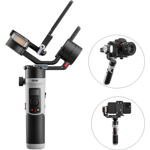 Zhiyun, Stabilizzatore gimbal palmare a 3 assi Zhiyun CRANE-M2S (kit combinato)