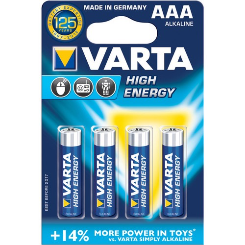 Varta, Varta HIGH ENERGY AAA 4PK